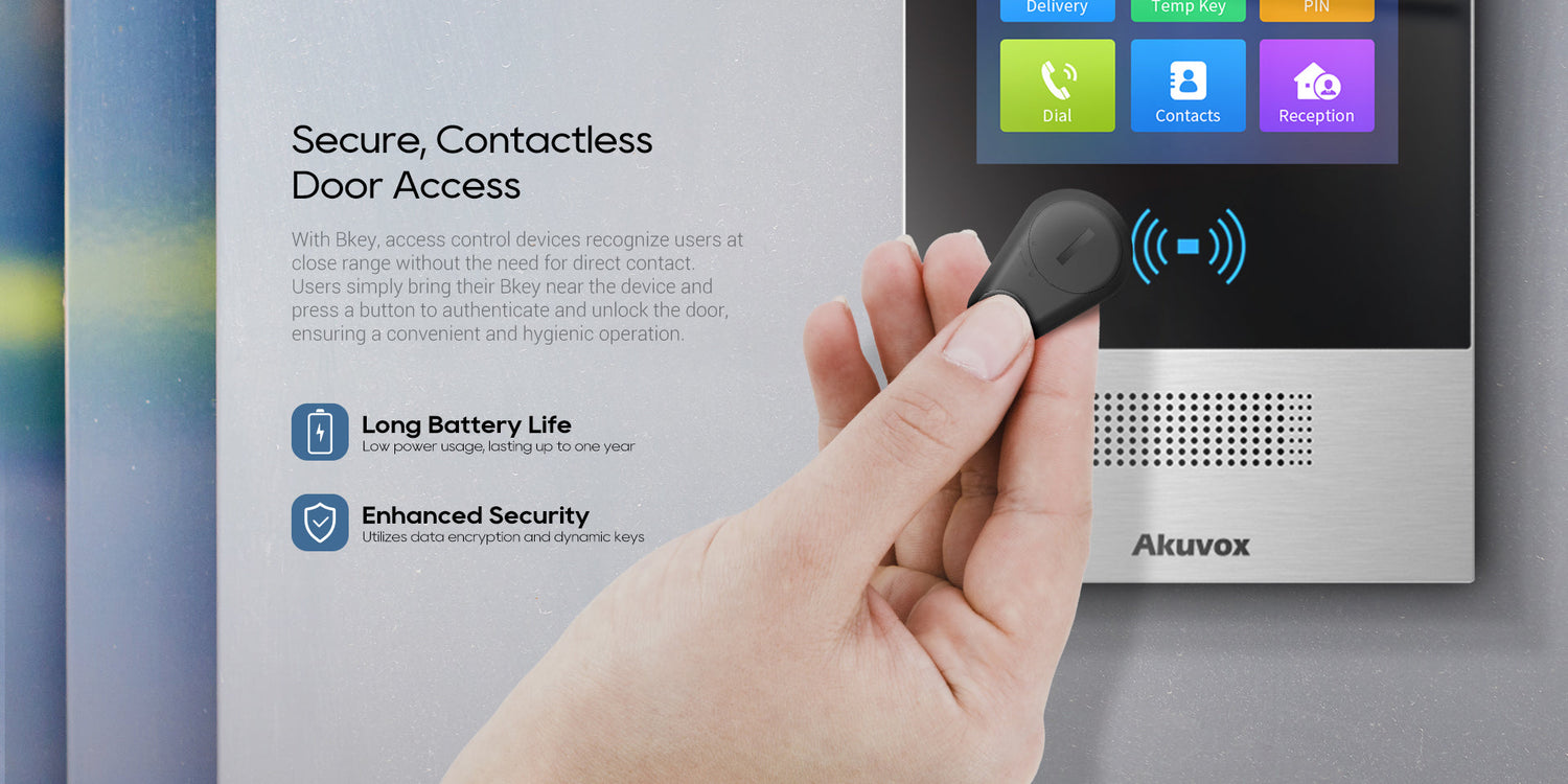 Beyond the Key: How Akuvox BLE + BKey Makes Entry Effortless