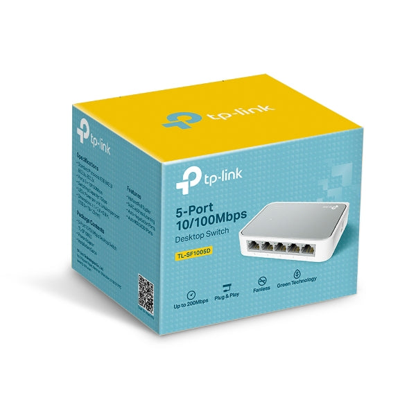 TP‑Link SF1005D 5‑Port 10/100M Desktop Switch