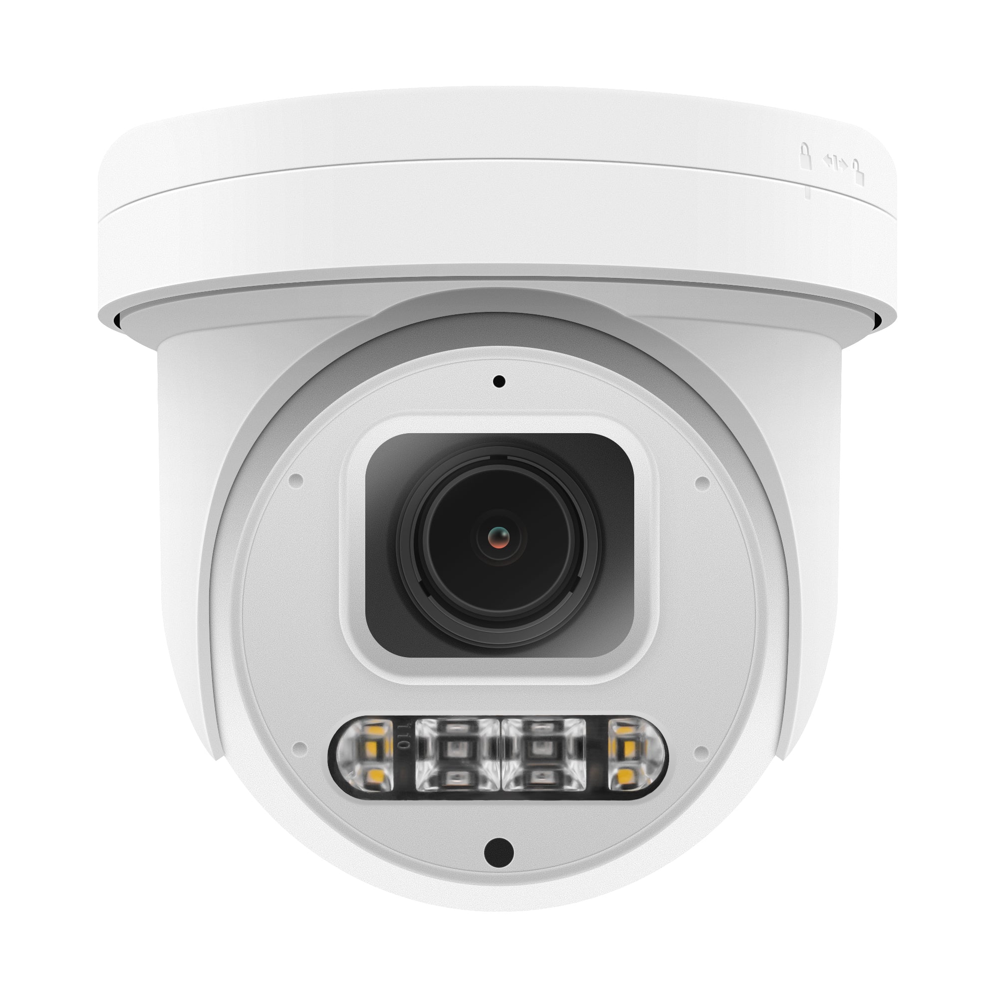BC-IPC-PT83-5X-DL H.265 8MP IP 5X PTZ Dual Light Turret Camera