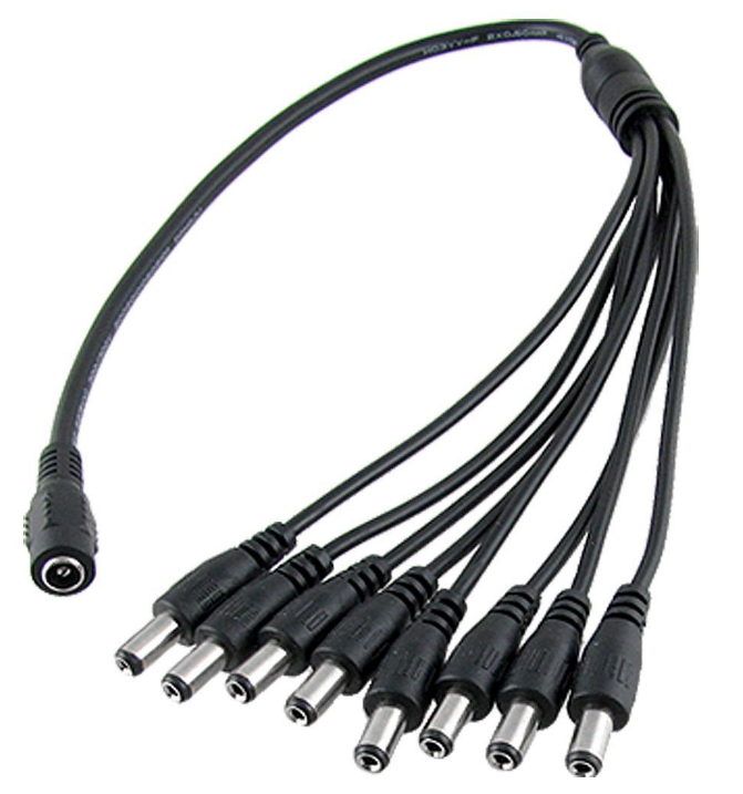 1-8 CCTV Powerline Splitter