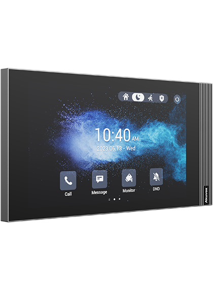 Akuvox S562 7-inch indoor monitor (shown in gray)