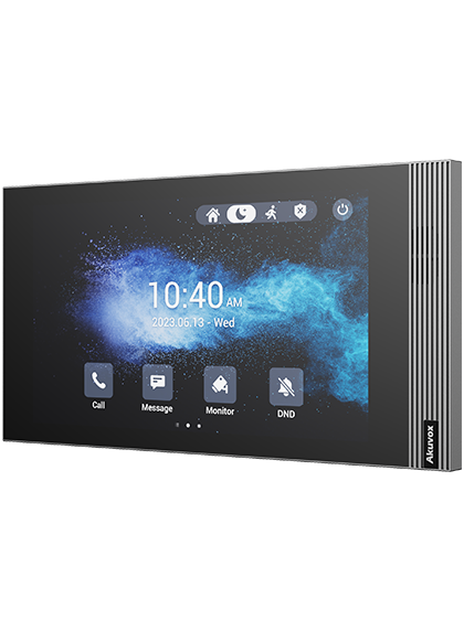 Akuvox S562 7-inch indoor monitor (shown in gray)