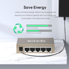 Load image into Gallery viewer, w G1005D 5‑Port Gigabit Desktop Switch