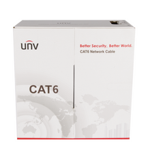 Load image into Gallery viewer, 1000 ft Cat6e UTP Solid Cable – White, 600 MHz