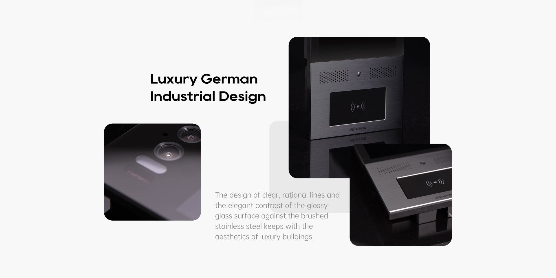 Akuvox‑X915 8″ Luxe Entry