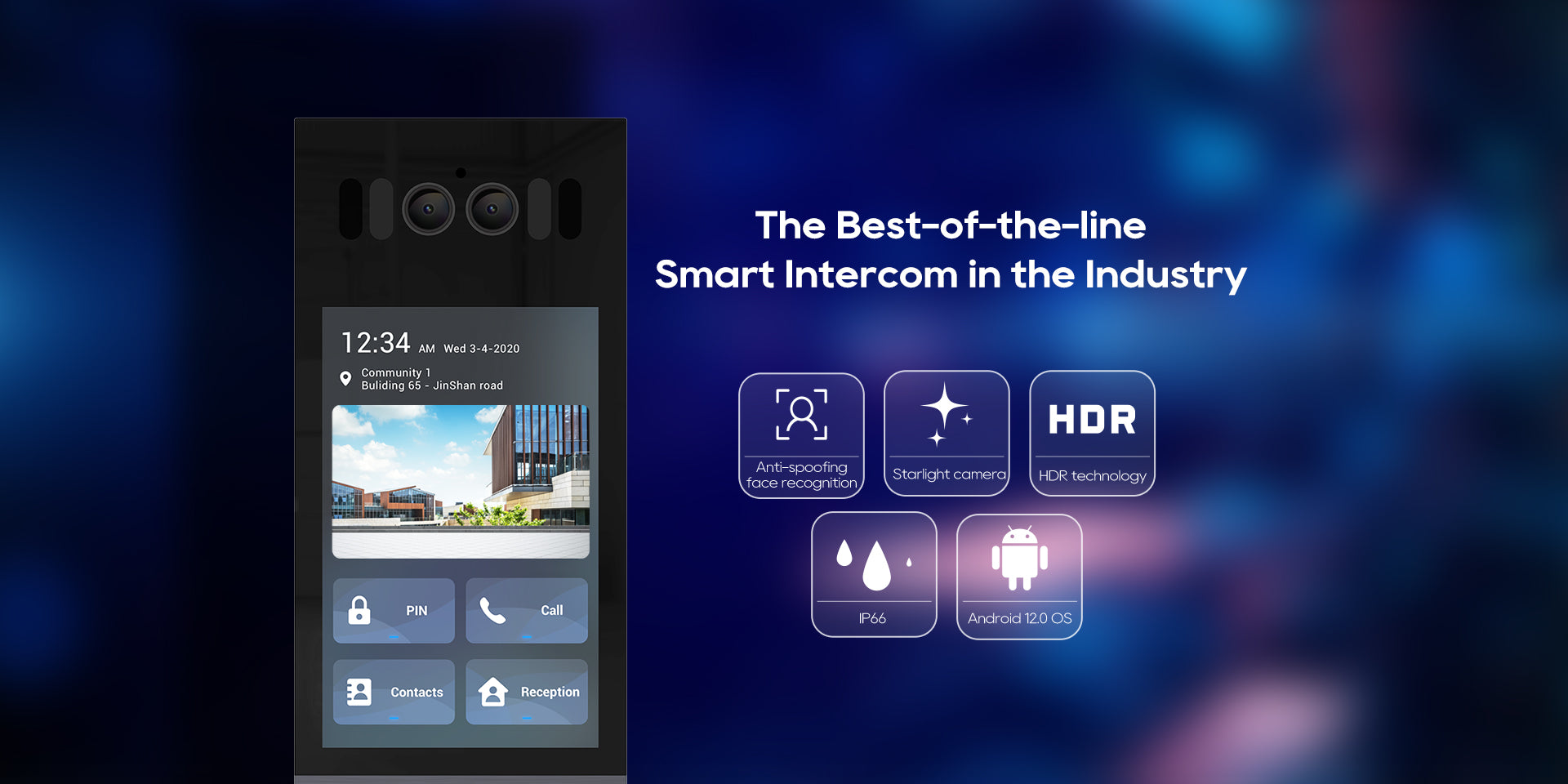 Akuvox‑X915 8″ Luxe Entry