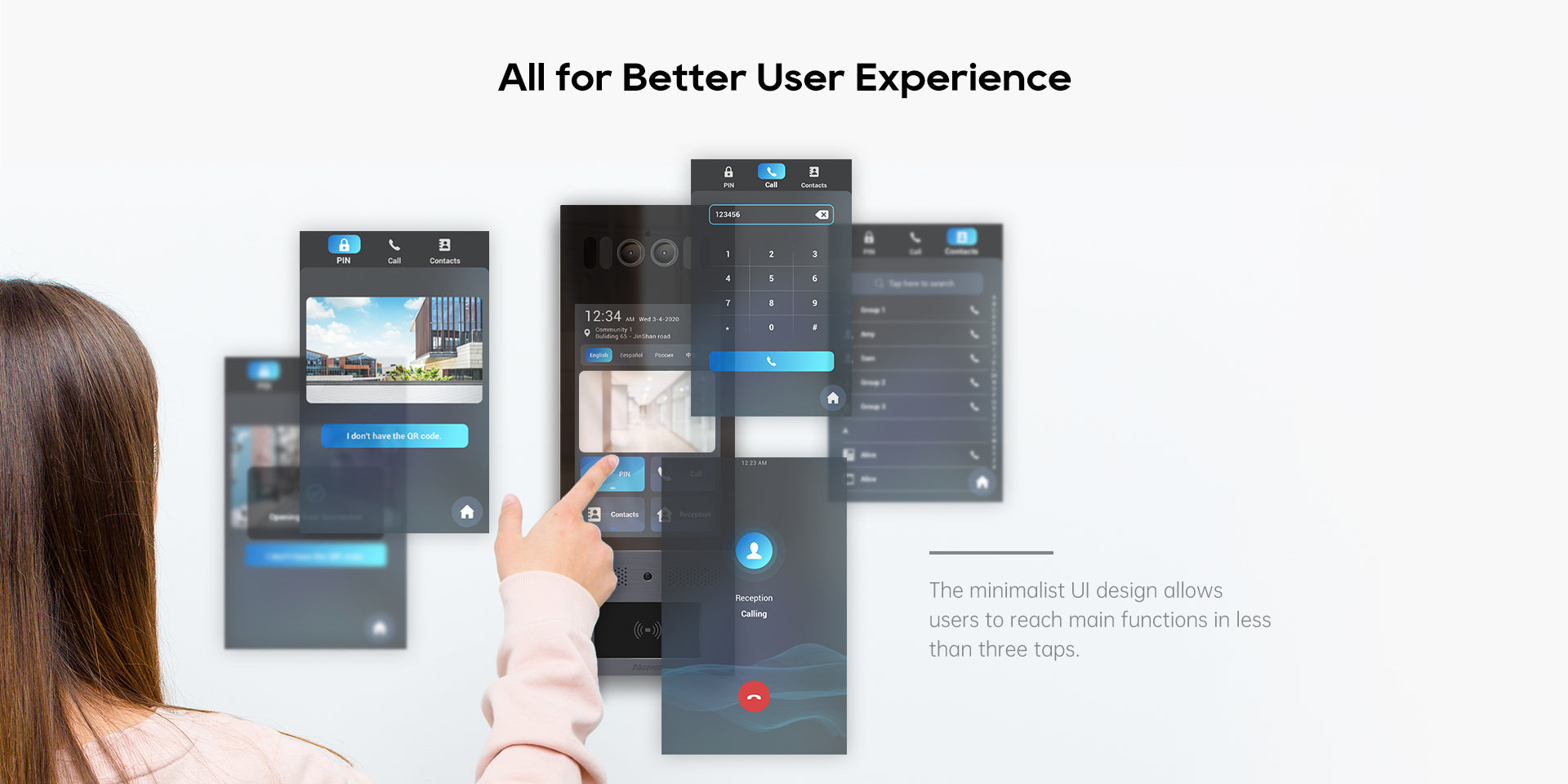 Akuvox‑X915 8″ Luxe Entry