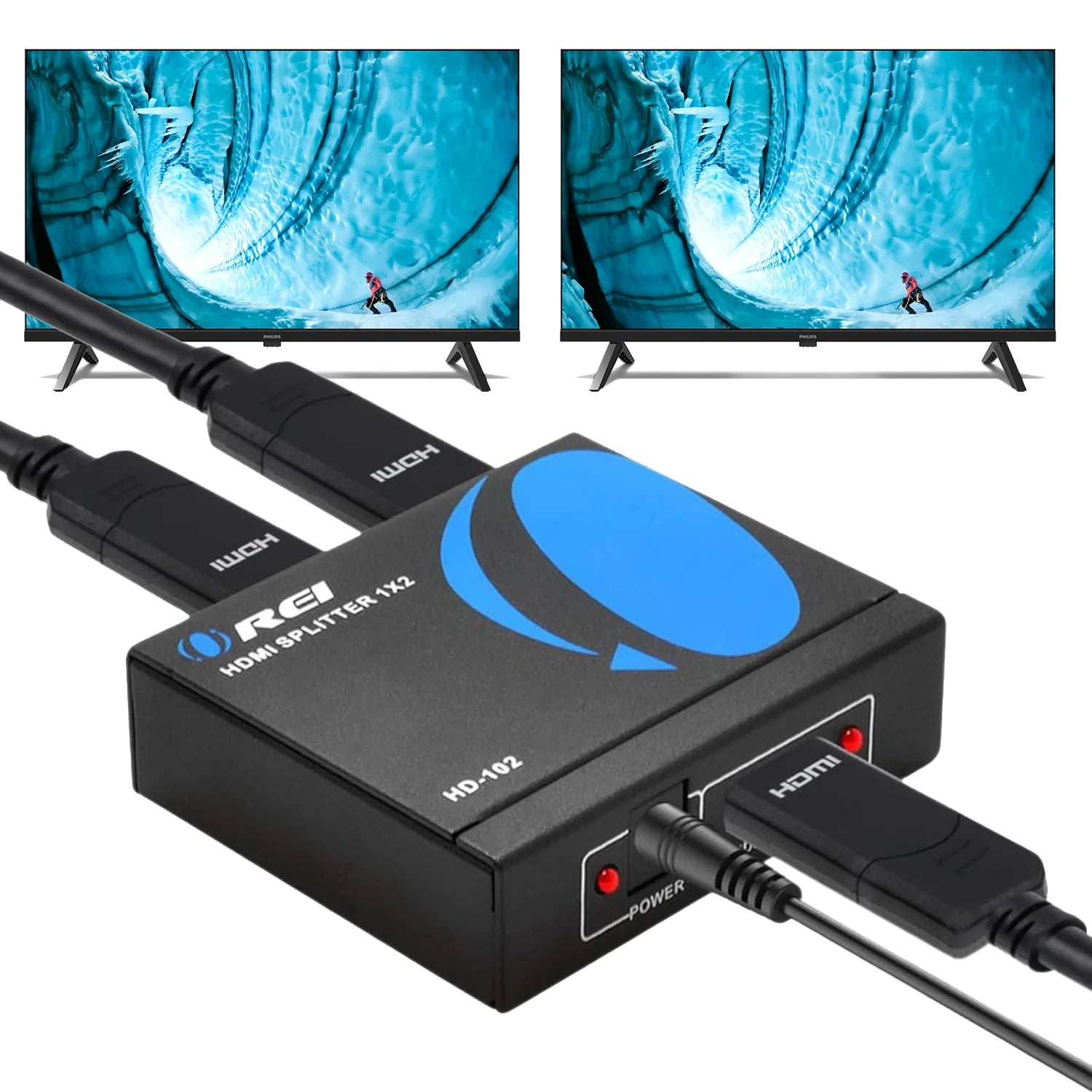 HDMI Splitter 1×2, HDMI 1.4