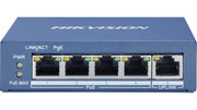 Hikvision DS‑3E0505P‑E/M 5‑Port 10/100 PoE Switch