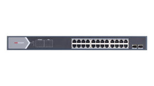 Hikvision DS‑3E0526P‑E/M 24‑Port PoE Switch + 2 Uplink