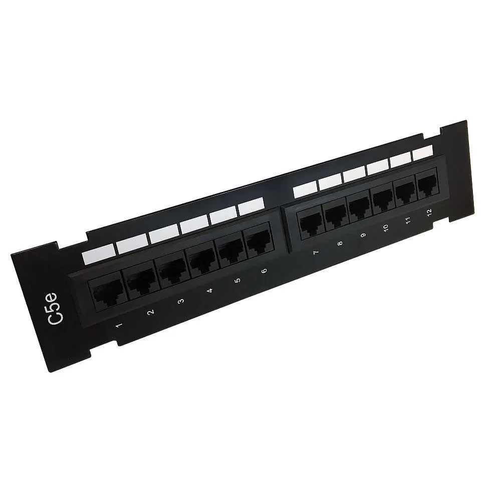 Cat5e 24‑Port Rack Patch Panel