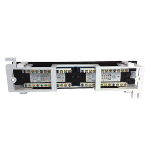 Cat5e 24‑Port Rack Patch Panel