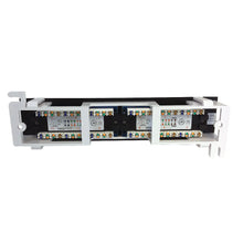 Load image into Gallery viewer, Cat5e 12‑Port Wall‑Mount Patch Panel