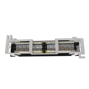 Cat6 12‑Port Wall‑Mount Patch Panel