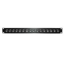 Load image into Gallery viewer, Cat6 16‑Port Rack Patch Panel