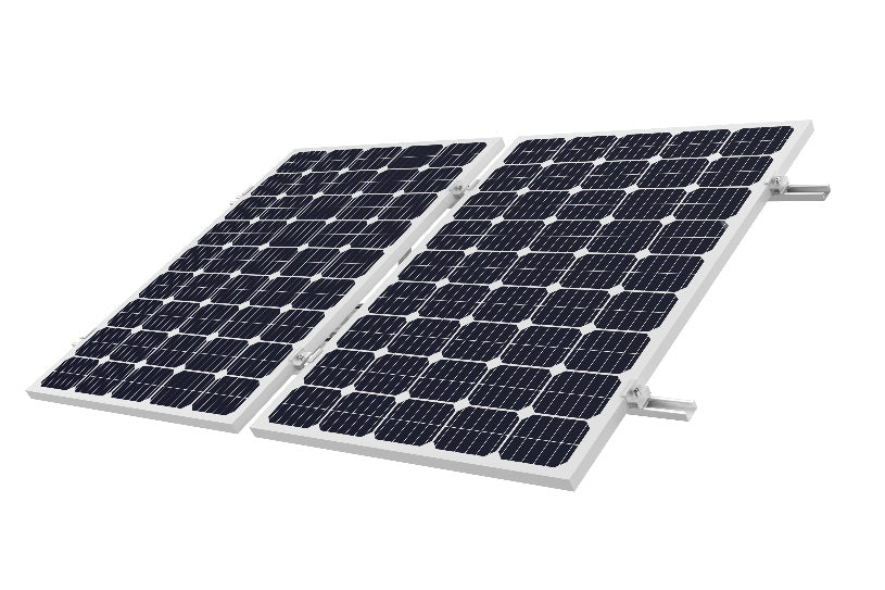 Dual 200W solar panels