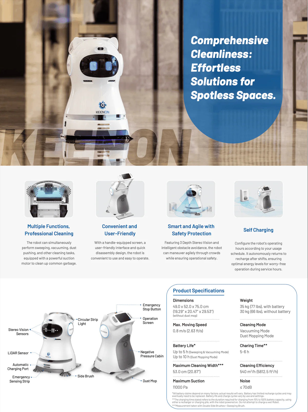 Nimbus-C30 Service Robot