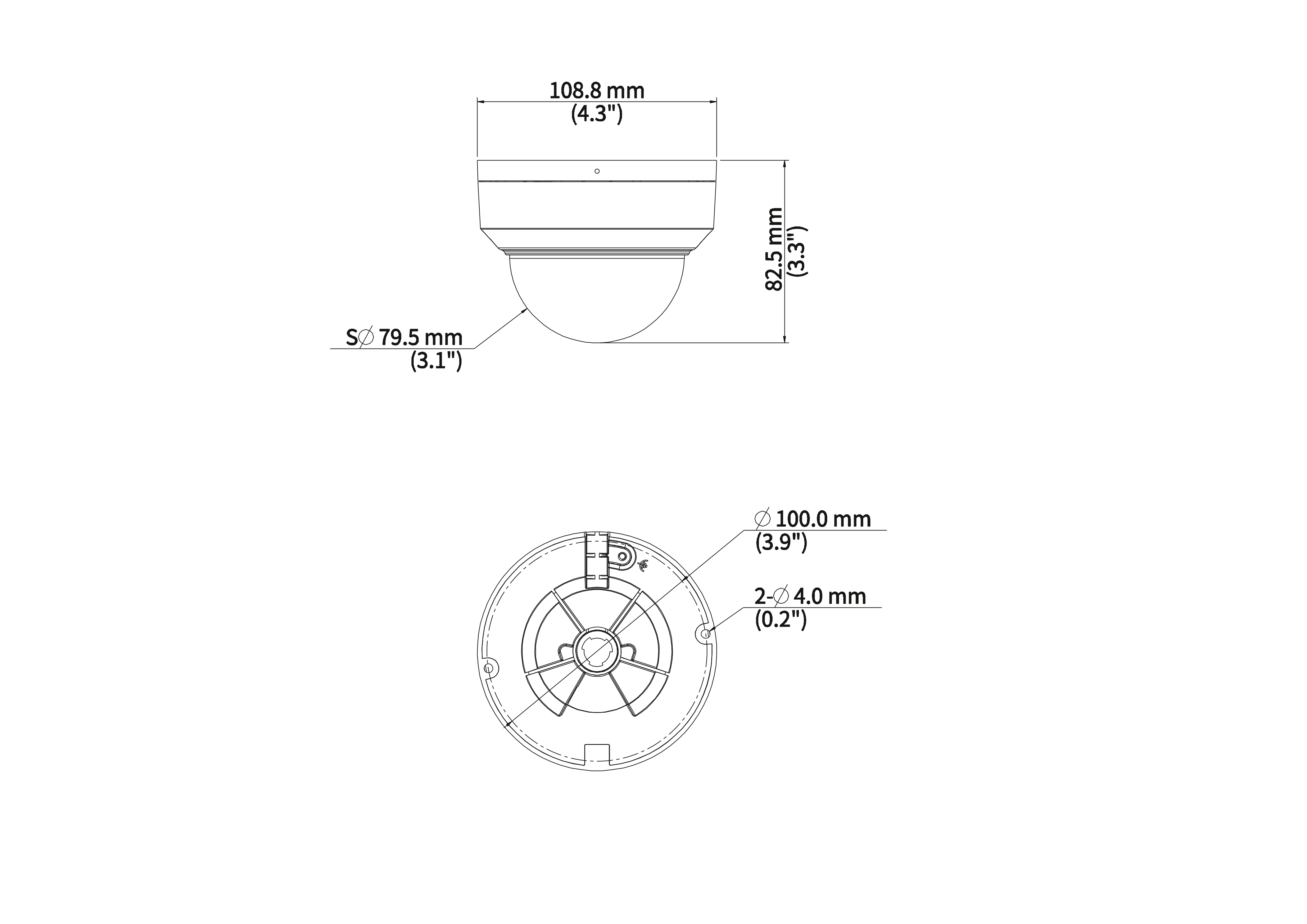 UAC-D128-ADF28MS LightHunter Dome 8MP