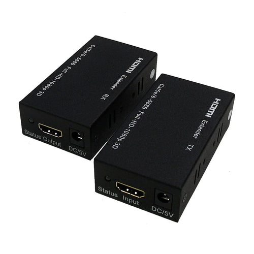 HDMI & IR Extender over Cat5/6, 100 ft, 1080p