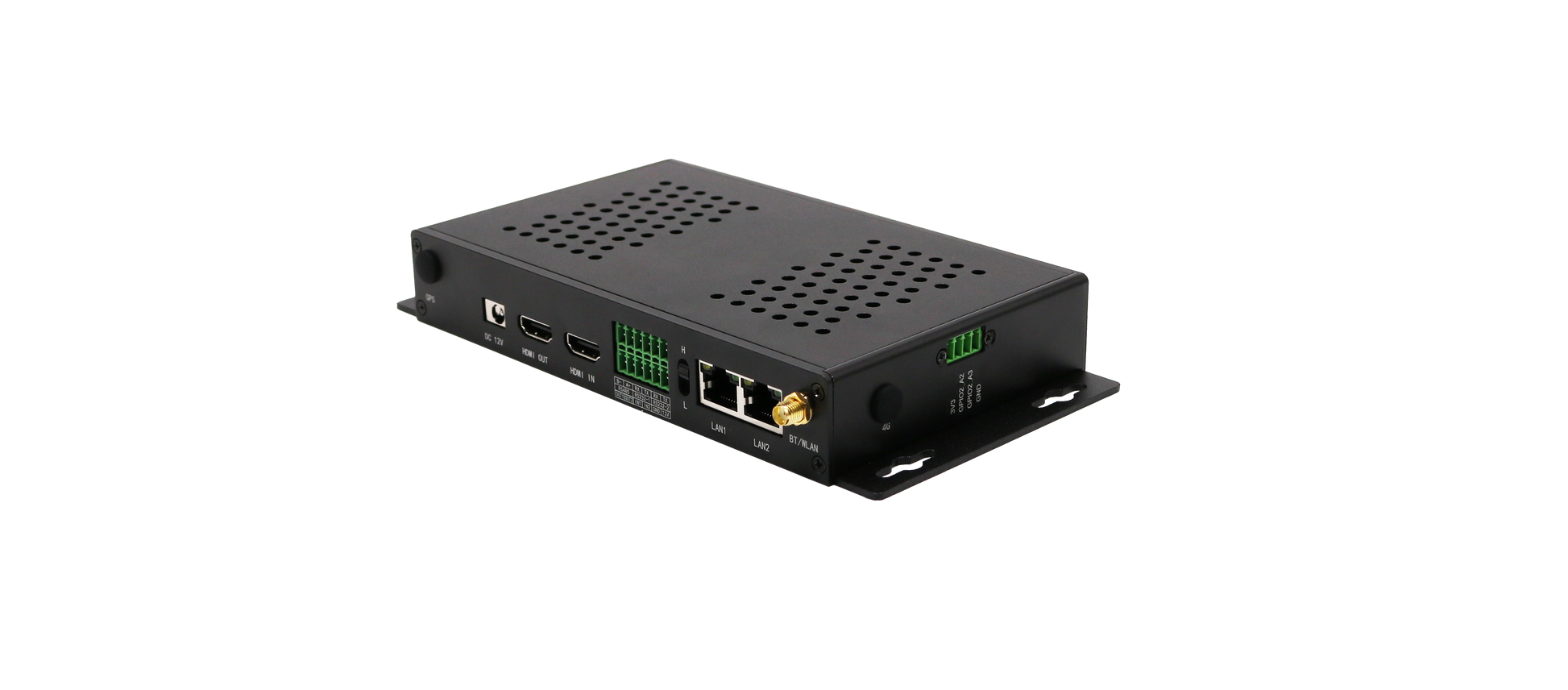 Cloud Gateway V2 — Industrial AI Gateway with 4G LTE (up to 200 Cameras)