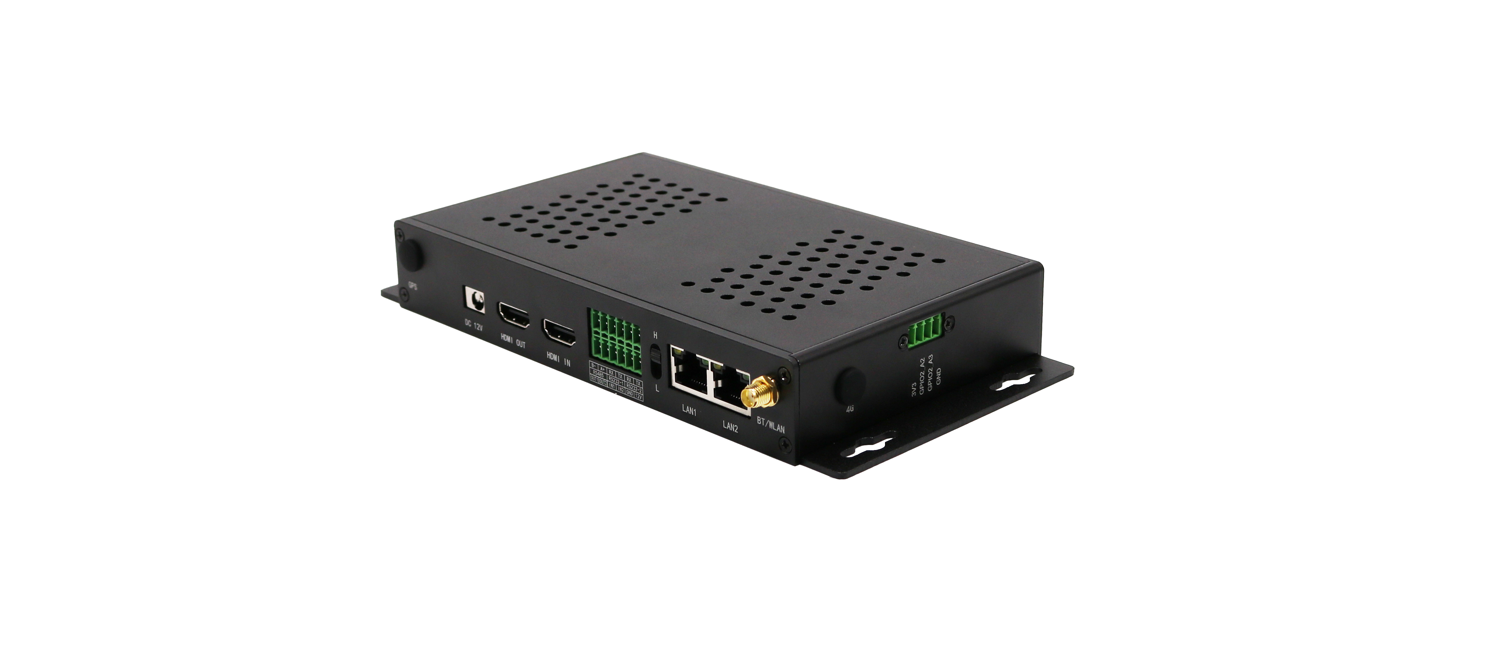 Cloud Gateway V2 — Industrial AI Gateway with 4G LTE (up to 200 Cameras)