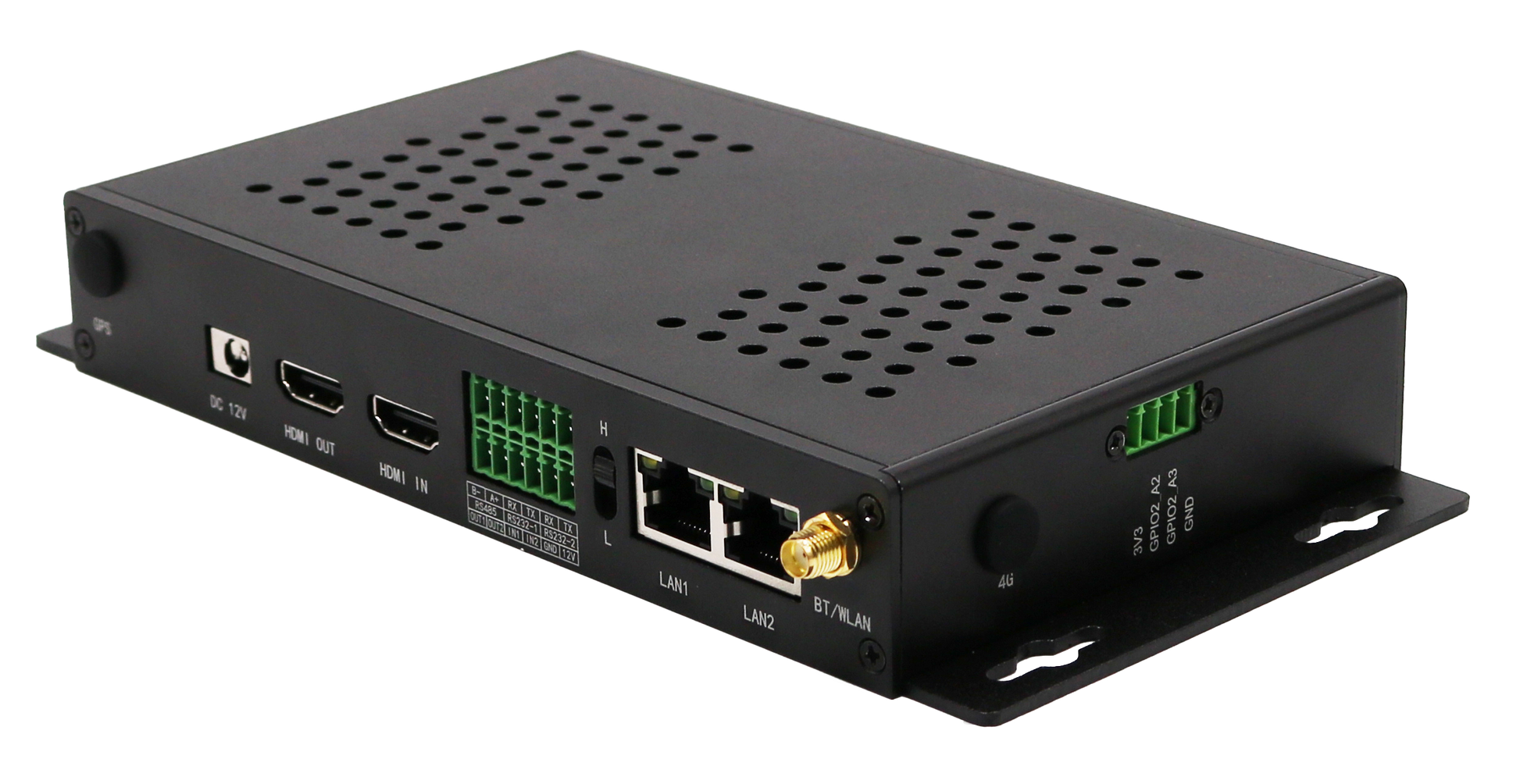 Cloud Gateway V2 — Industrial AI Gateway with 4G LTE (up to 200 Cameras)