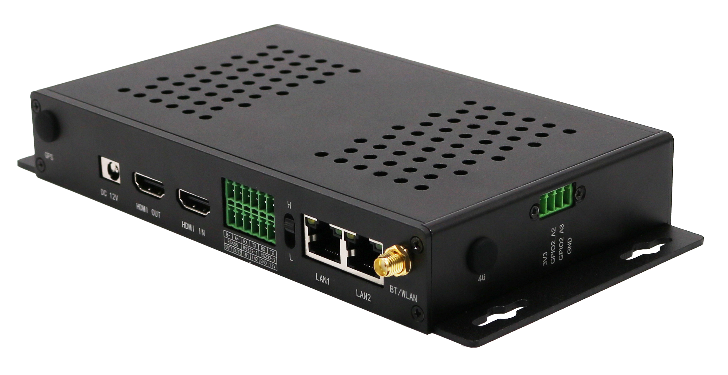Cloud Gateway V2 — Industrial AI Gateway with 4G LTE (up to 200 Cameras)