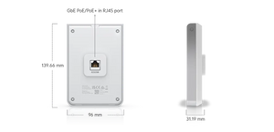 UniFi Access Point WiFi 6 In‑Wall