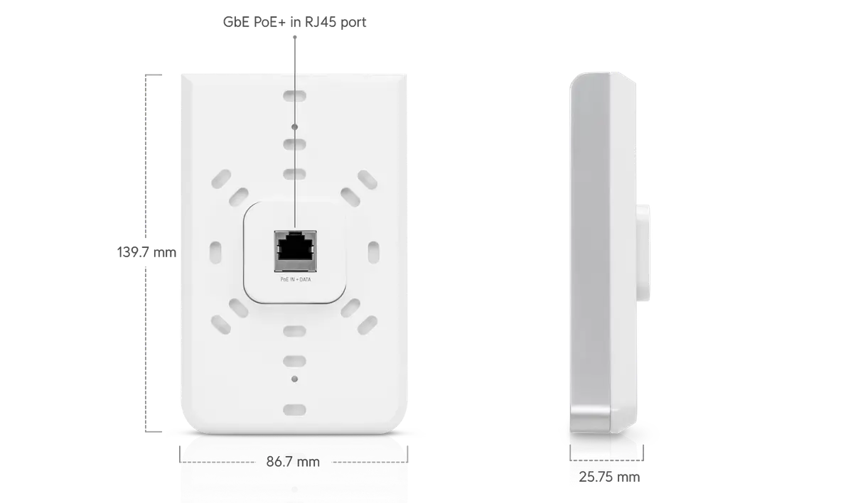 UniFi Access Point WiFi 7 In‑Wall