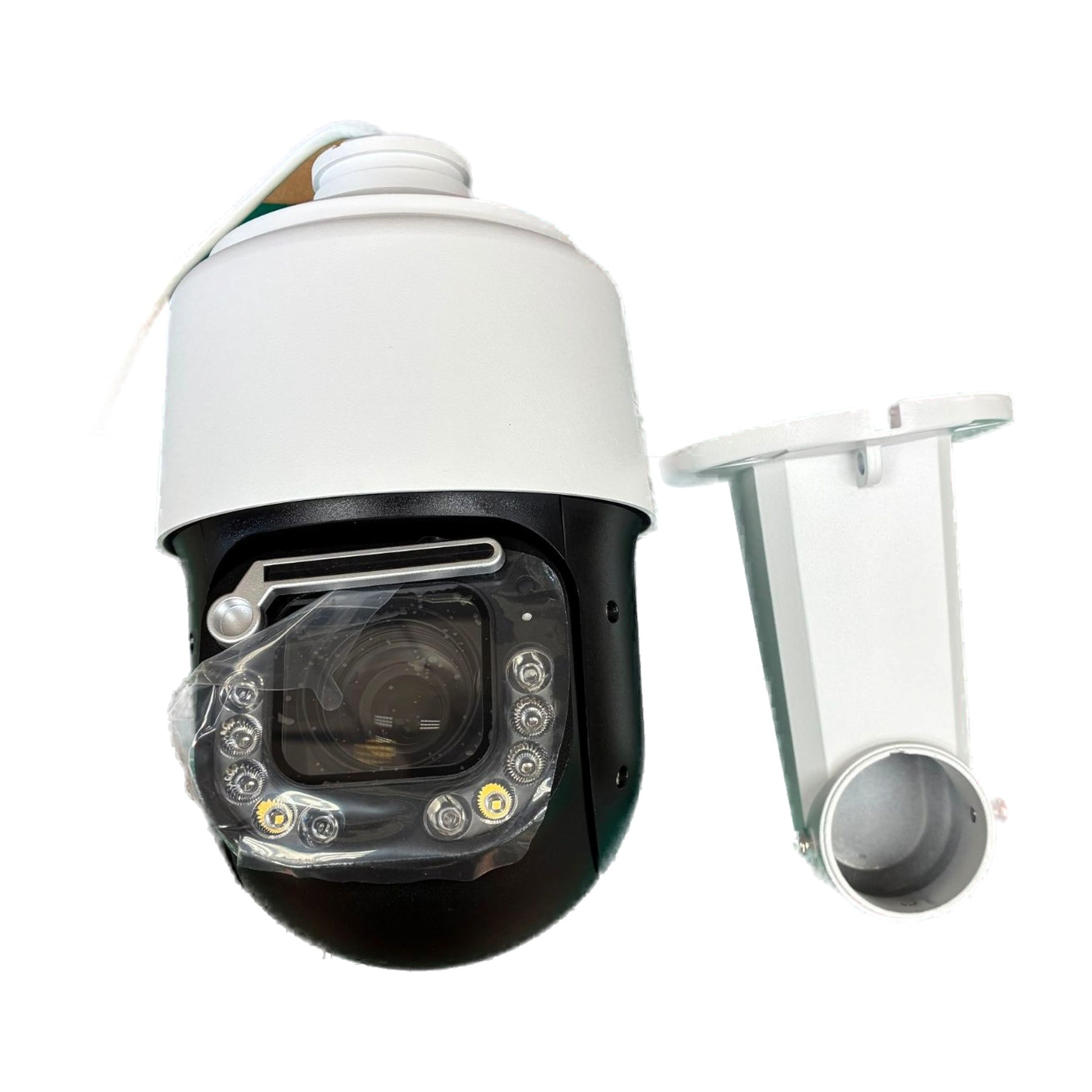 IPC-P30X 8MP 30X PTZ camera with included wall bracket