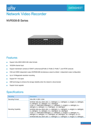 NVR508-64B 64-Channel Enterprise RAID NVR