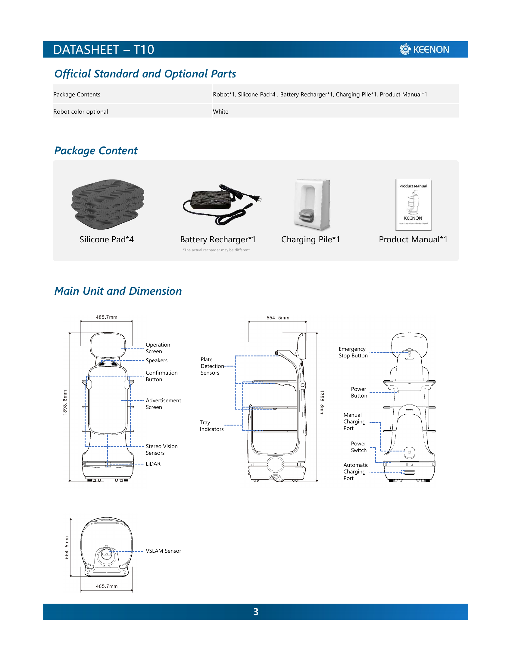 TrayTrek-T10 Service Robot