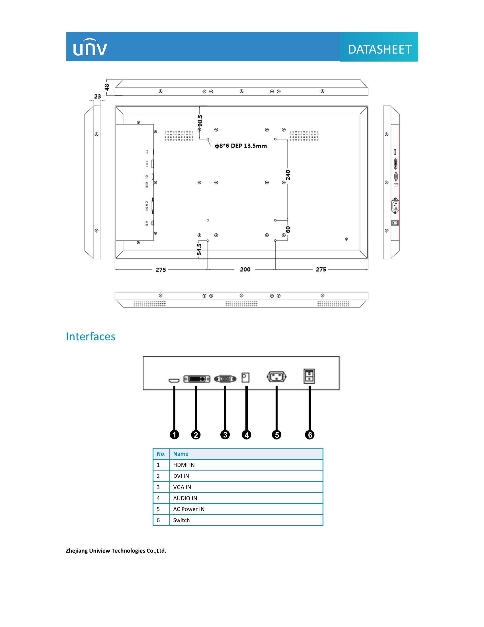 32"  LCD Monitor