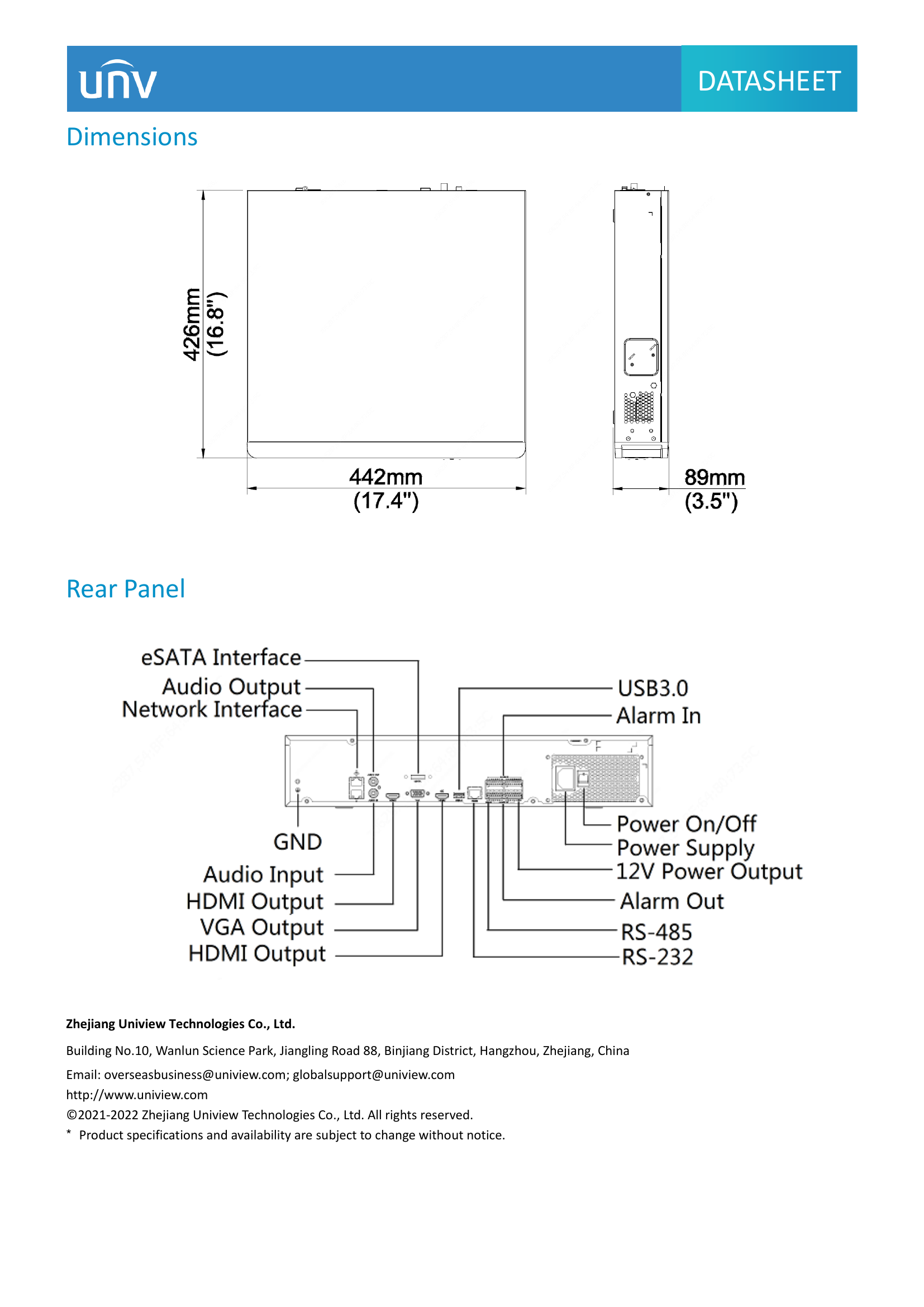 NVR304-32X 32-Channel Advanced PoE NVR