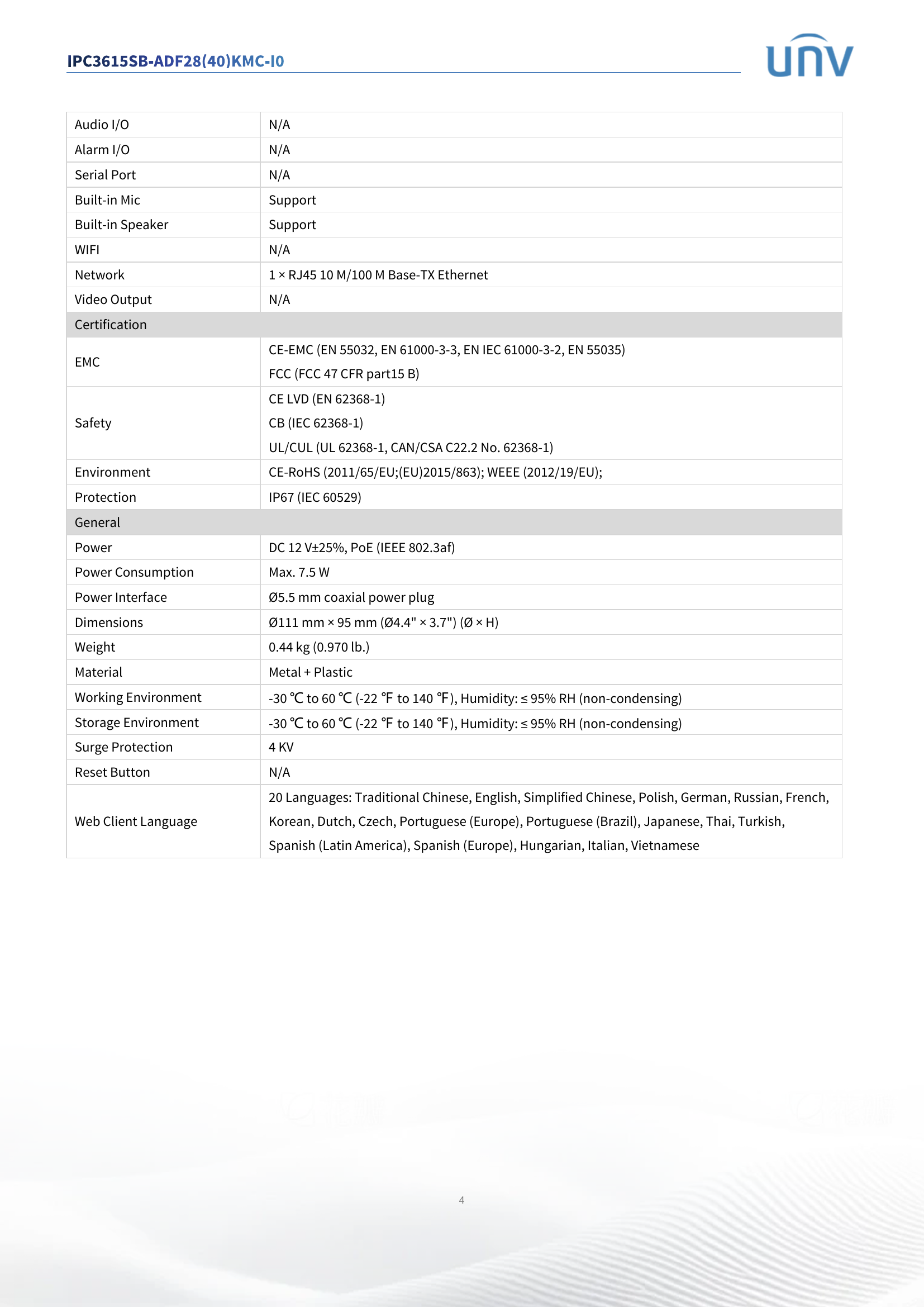 Tri-Guard Active Deterrence 5MP