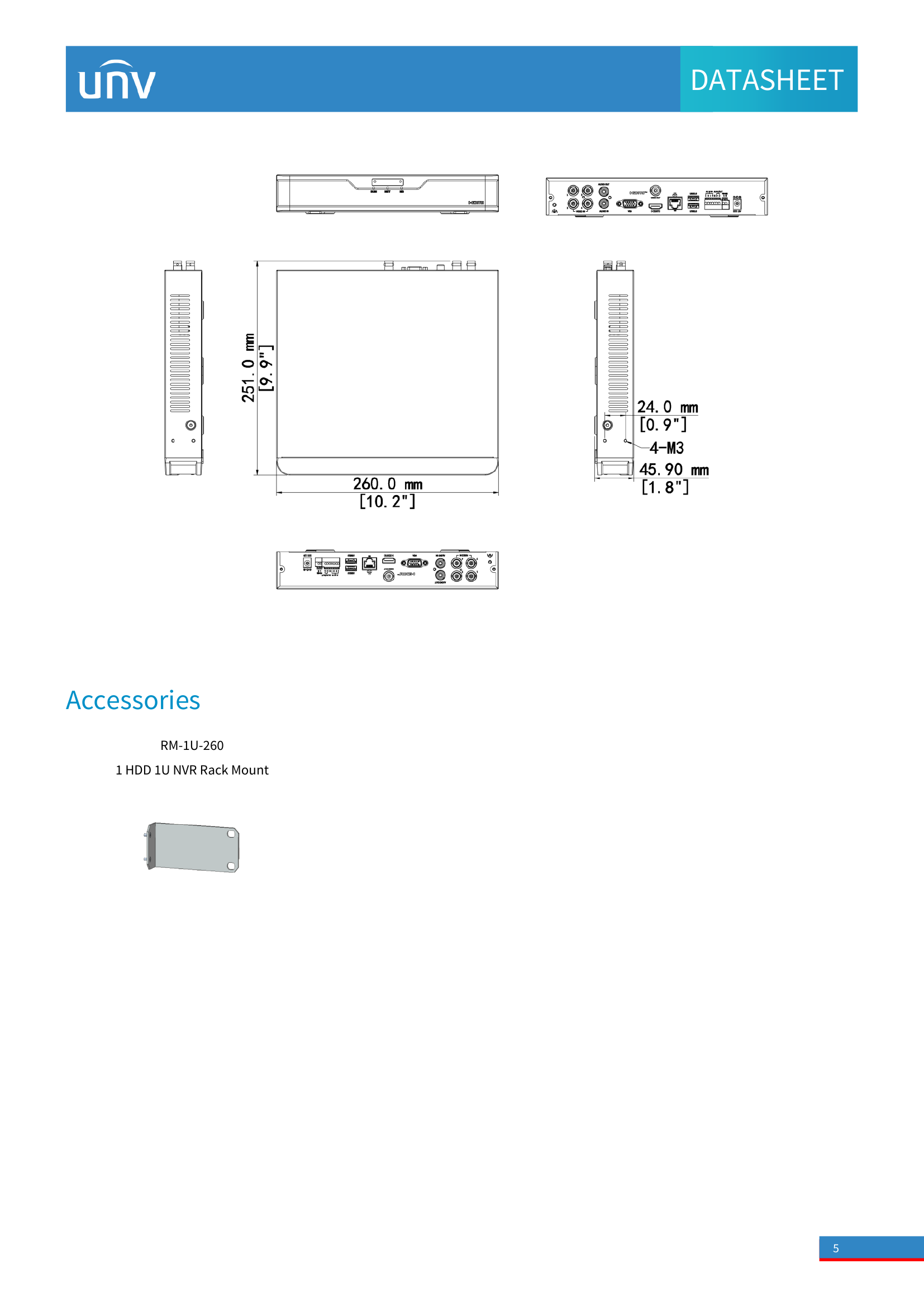 XVR301‑08U3 • 8‑Channel Hybrid DVR