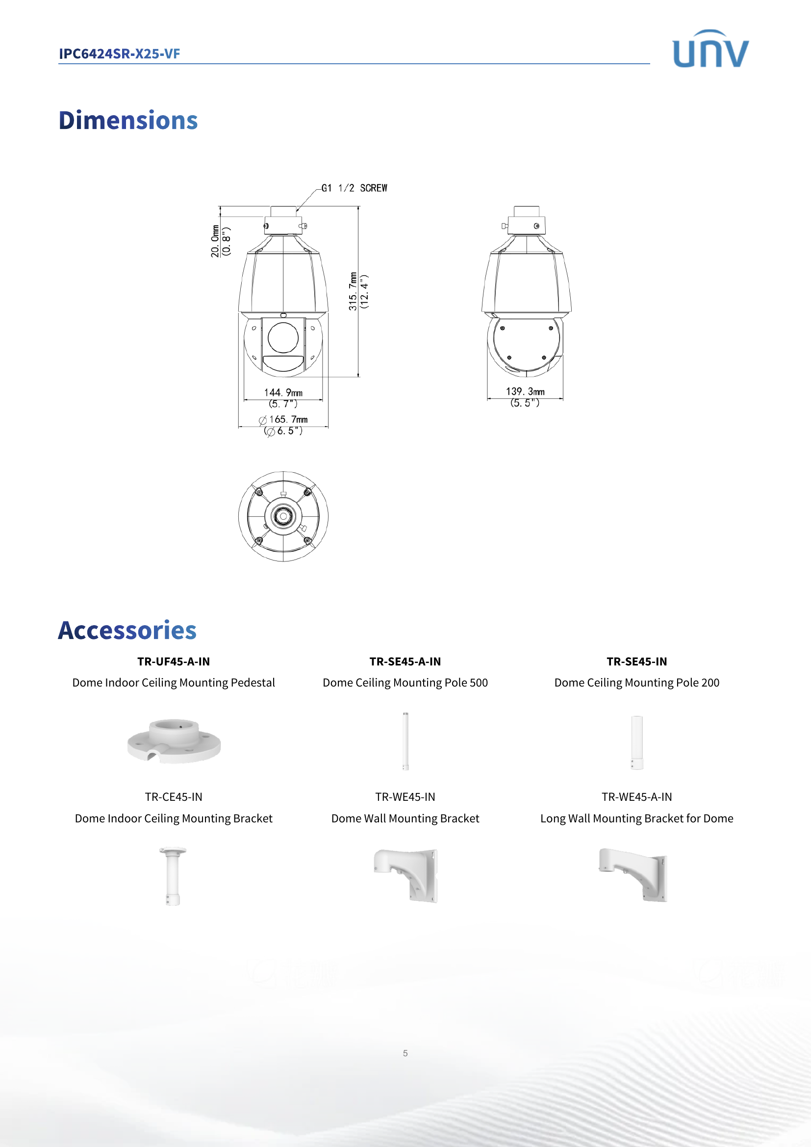 IPC6424SR-X25-VF 4" PTZ 4MP