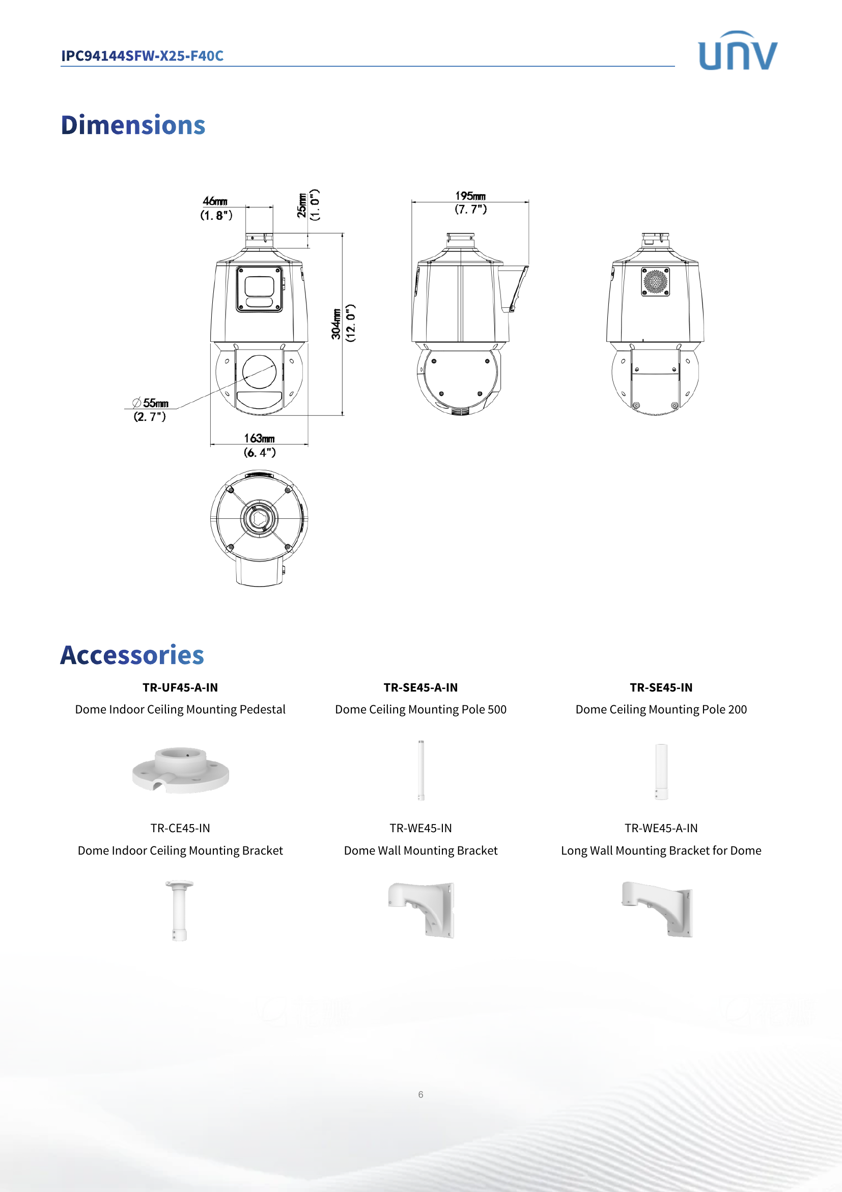 IPC9414SFW-X25-F40C 4" Dual-Lens PTZ
