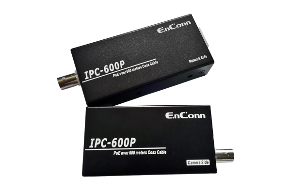 EnConn IPC‑600P Gigabit PoE Injector