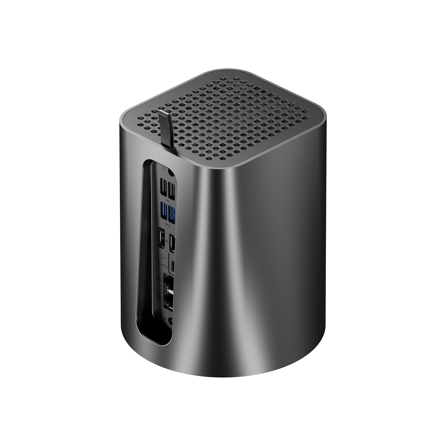 32-Channel DW Spectrum Server — side ports