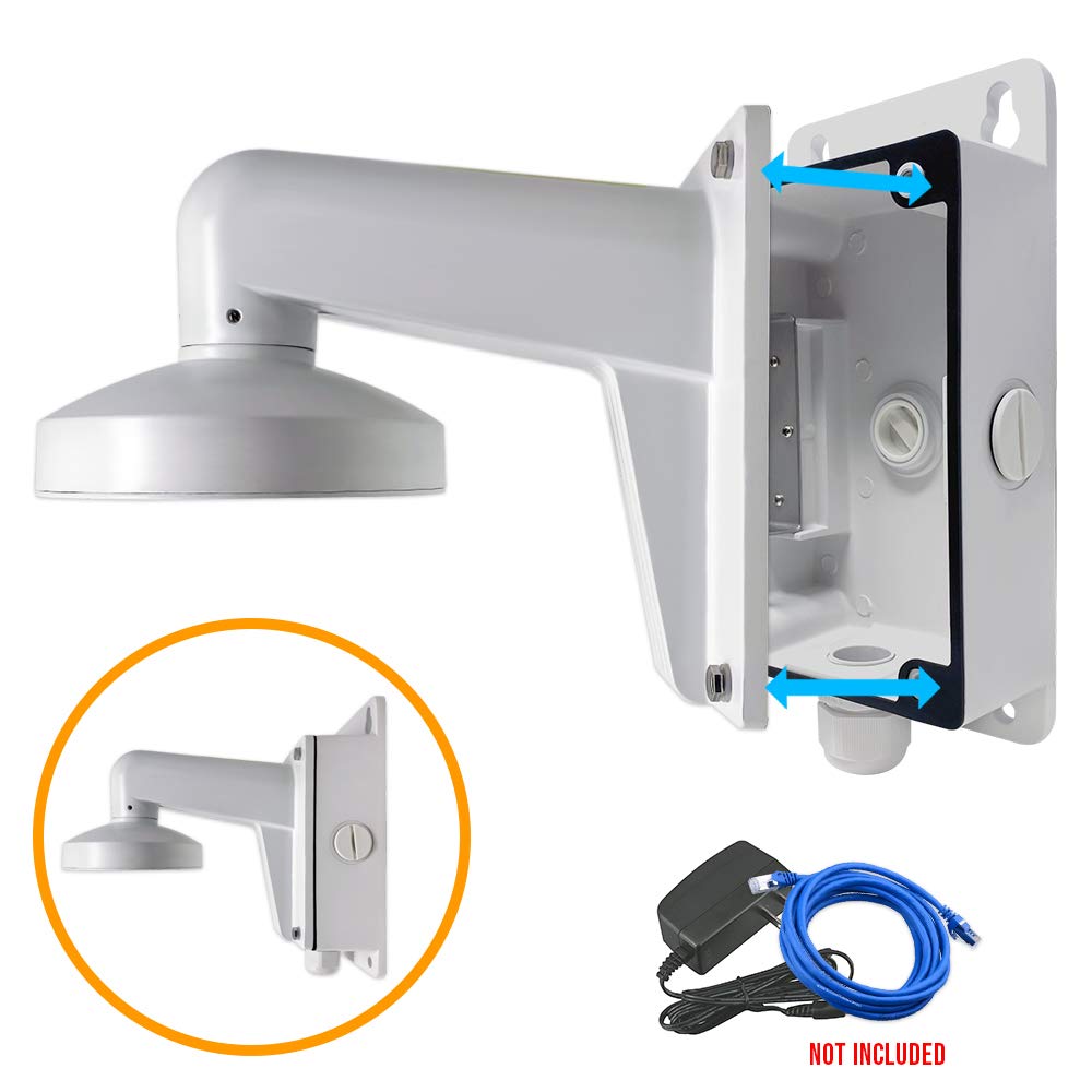 DS-1273ZJ-130B-TRL Wall Mount Bracket with Back Box for Turret Cameras