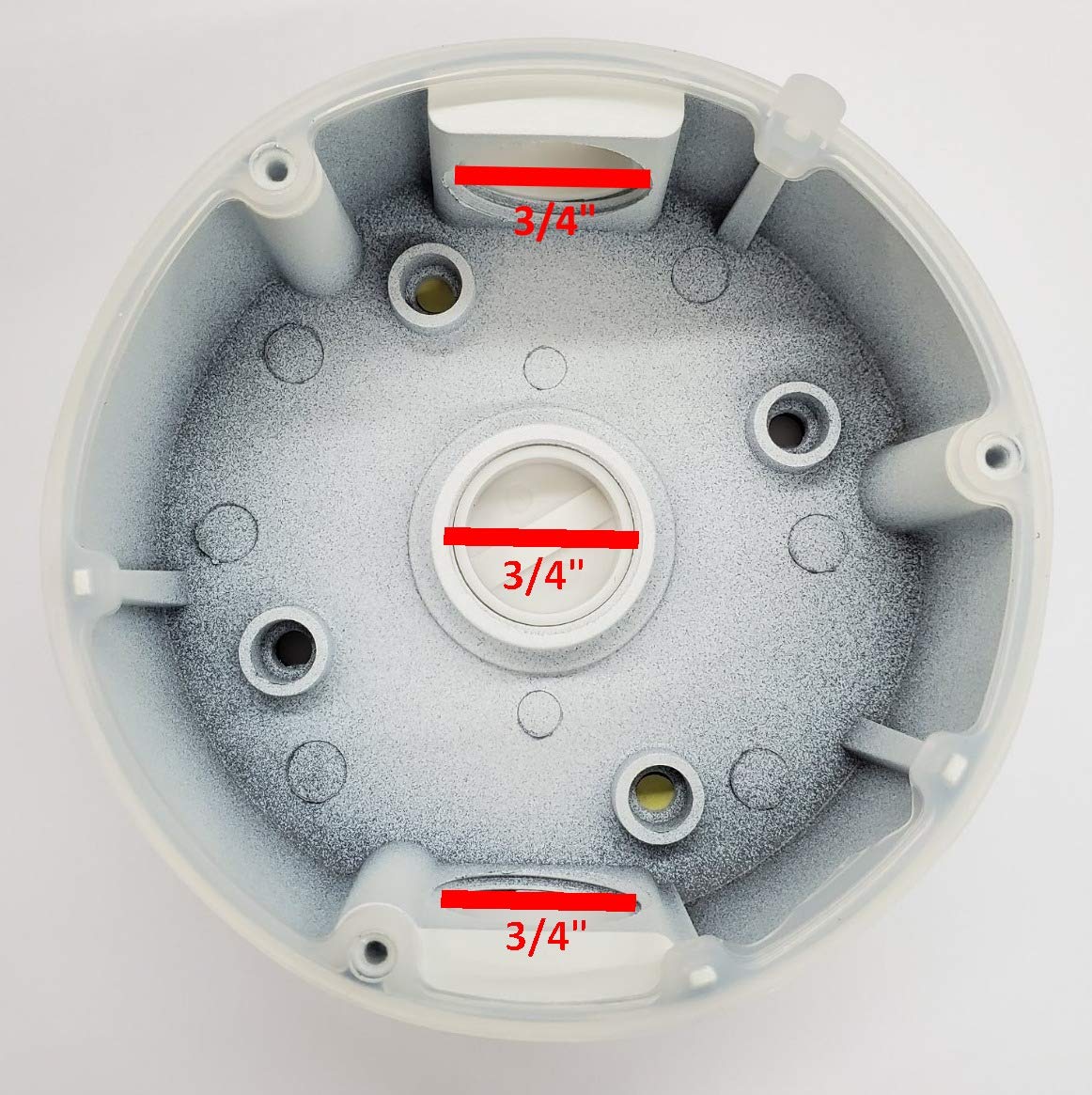 DS-1280ZJ-DM18 Conduit Base Junction Box for Dome Cameras