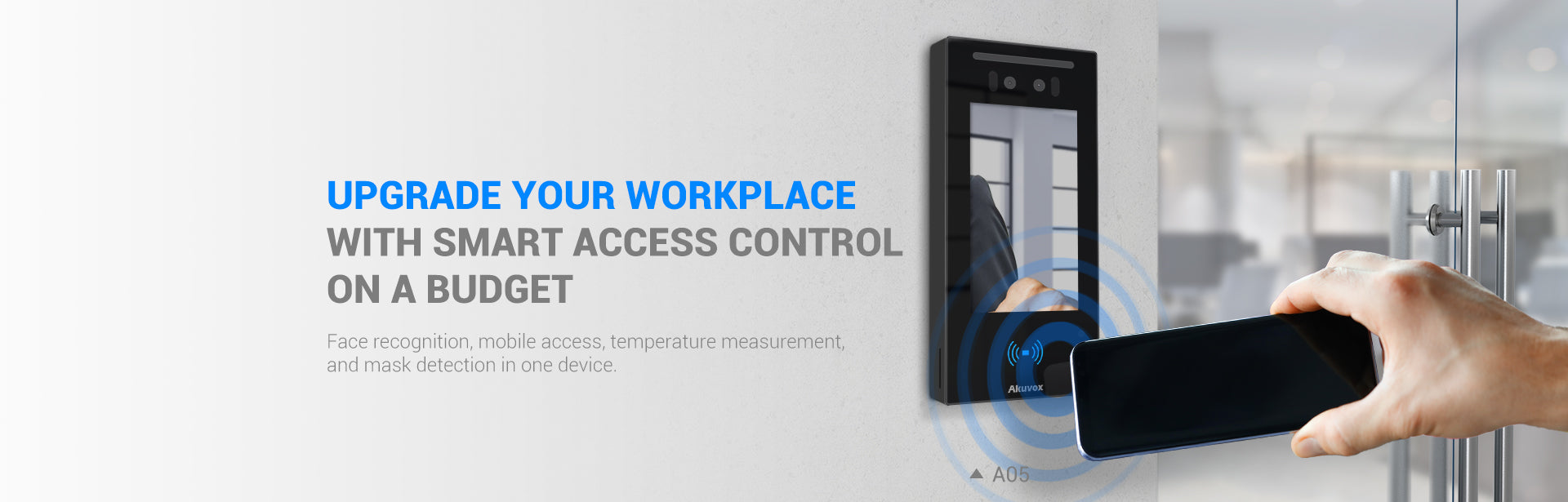 Akuvox‑A05 Bluetooth Face Reader