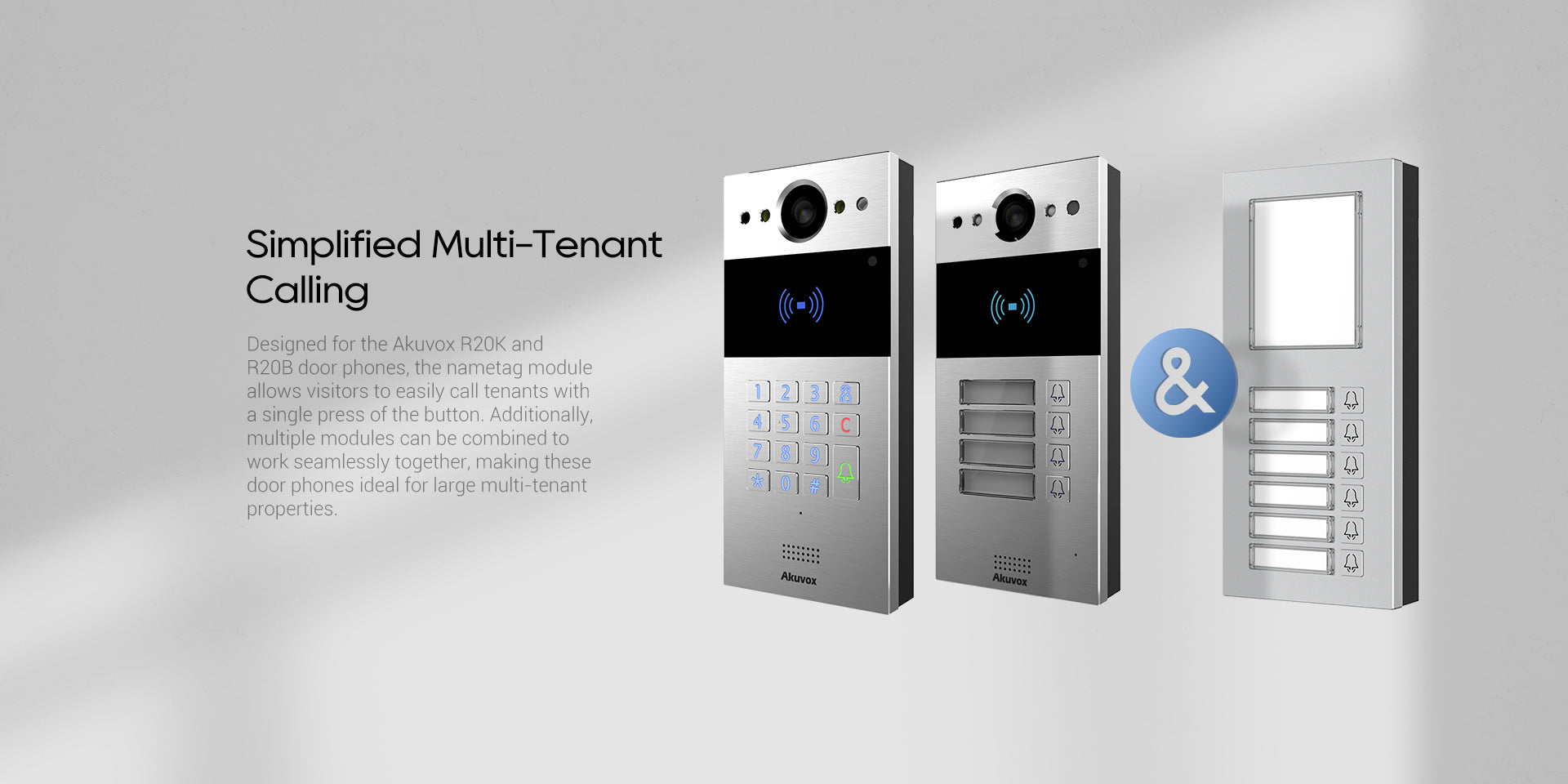 Two-Module In-Wall Mounting Box