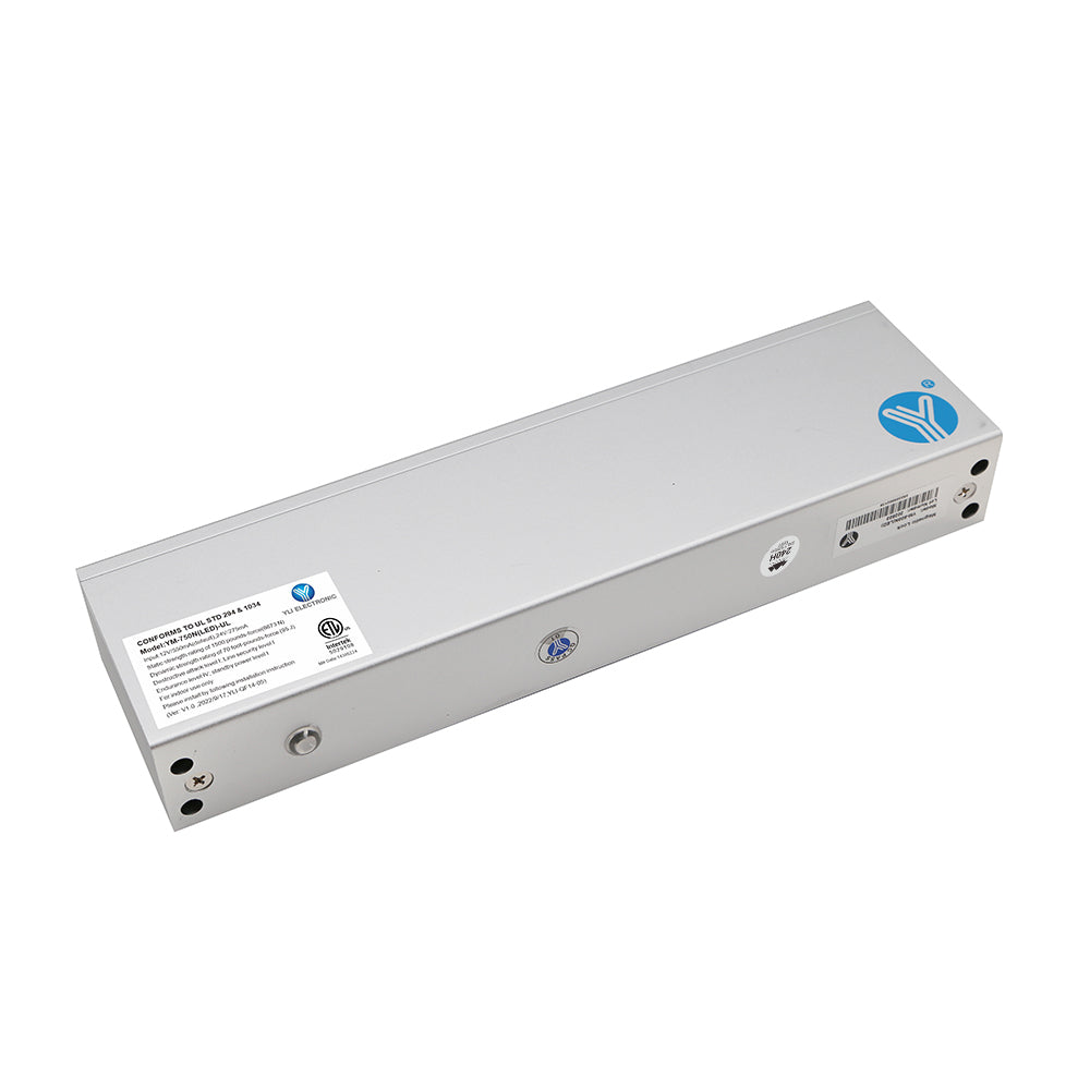Magnetic lock angle view