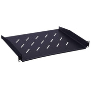 Kenuco Vented 19" Universal Rack Shelf | 13.75" Deep | Heavy-Duty | Steel