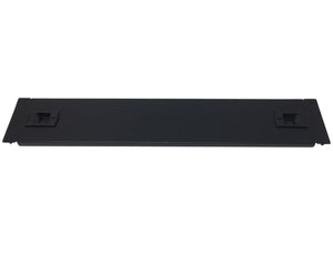KENUCO Toolless Rackmount Space Spacer Blank Rack Mount Filler Panel for IT Racks and Cabinets, Solid Black, 19"