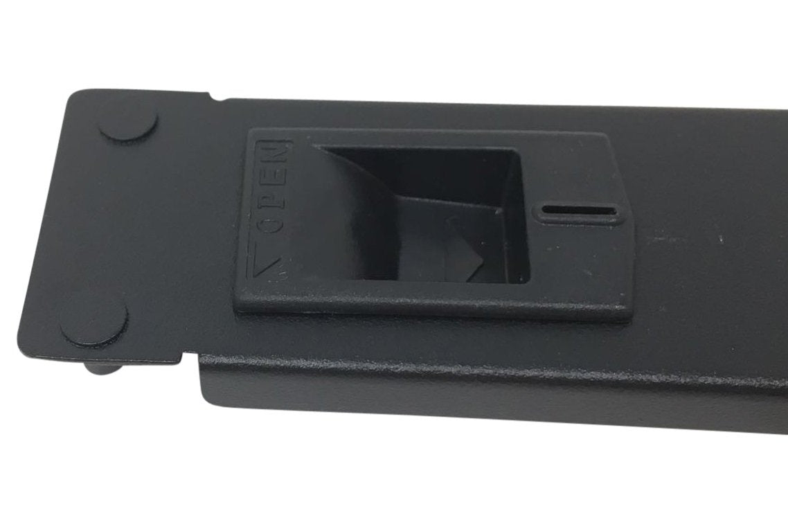 KENUCO Toolless Rackmount Space Spacer Blank Rack Mount Filler Panel for IT Racks and Cabinets, Solid Black, 19"
