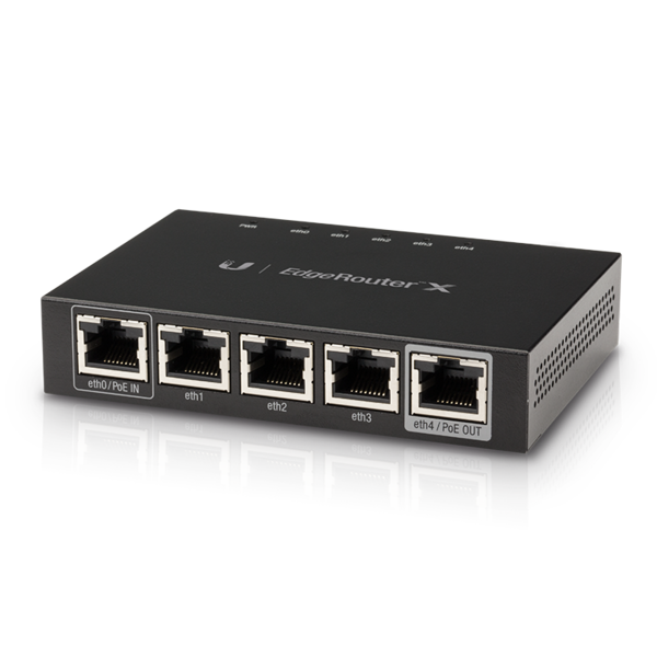 Ubiquiti Networks ER-X EdgeRouter X 5-Port Gigabit PoE
